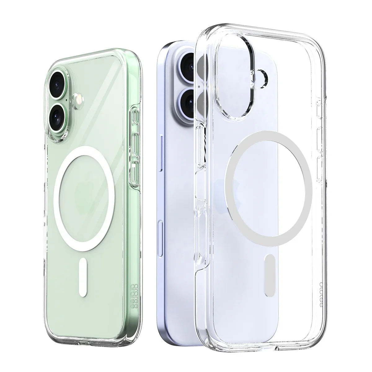iPhone 16 Araree Duple Magsafe Cover - Clear - Tashqila iPhone 16 Araree Duple Magsafe Cover - Clear - Tashqila